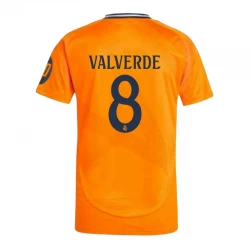 Real Madrid Fodboldtrøjer 2024-25 HP Federico Valverde #8 Udebanetrøje Mænd