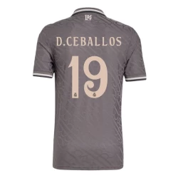 Real Madrid Fodboldtrøjer D. Ceballos #19 2024-25 Tredjetrøje Mænd