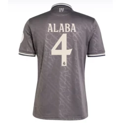 Real Madrid Fodboldtrøjer David Alaba #4 2024-25 HP Tredjetrøje Mænd