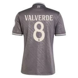 Real Madrid Fodboldtrøjer Federico Valverde #8 2024-25 HP Tredjetrøje Mænd