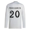 Real Madrid Fran Garcia #20 Fodboldtrøjer 2024-25 Hjemmebanetrøje Mænd Lange Ærmer