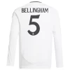 Real Madrid Jude Bellingham #5 Fodboldtrøjer 2024-25 Hjemmebanetrøje Mænd Lange Ærmer