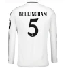 Real Madrid Jude Bellingham #5 Fodboldtrøjer 2024-25 HP Hjemmebanetrøje Mænd Lange Ærmer