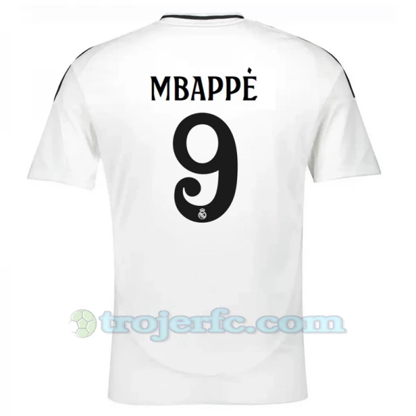 Real Madrid Kylian Mbappé #9 Fodboldtrøjer 2024-25 Hjemmebanetrøje Mænd