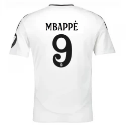 Real Madrid Kylian Mbappé #9 Fodboldtrøjer 2024-25 HP Hjemmebanetrøje Mænd