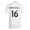 Real Madrid Odriozola #16 Fodboldtrøjer 2024-25 Hjemmebanetrøje Mænd