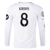 Real Madrid Toni Kroos #8 Fodboldtrøjer 2024-25 HP Hjemmebanetrøje Mænd Lange Ærmer