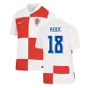 Rebic #18 Kroatien Fodboldtrøjer EM 2024 Hjemmebanetrøje Mænd