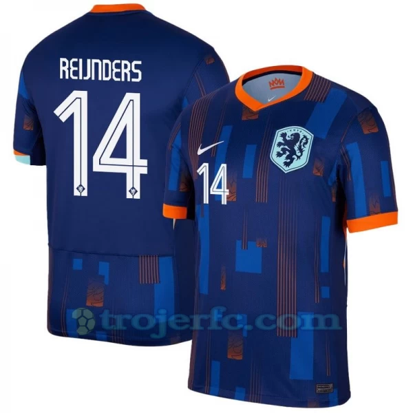 Reijnders #14 Holland Fodboldtrøjer EM 2024 Udebanetrøje Mænd