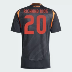 Richard Rios #20 Colombia Fodboldtrøjer Copa America 2024 Udebanetrøje Mænd