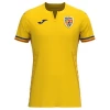 Mutu #7 Rumænien Fodboldtrøjer EM 2024 Hjemmebanetrøje Mænd