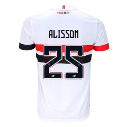 São Paulo FC Alisson #25 Fodboldtrøjer 2024-25 Hjemmebanetrøje Mænd