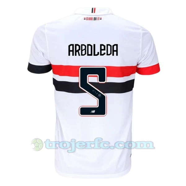 São Paulo FC Arboleda #5 Fodboldtrøjer 2024-25 Hjemmebanetrøje Mænd