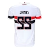 São Paulo FC James Rodriguez #55 Fodboldtrøjer 2024-25 Hjemmebanetrøje Mænd