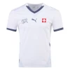 Zakaria #6 Schweiz Fodboldtrøjer EM 2024 Udebanetrøje Mænd