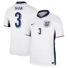 Shaw #3 England Fodboldtrøjer EM 2024 Hjemmebanetrøje Mænd