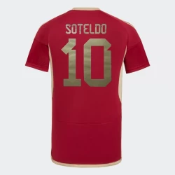 Soteldo #10 Venezuela Fodboldtrøjer Copa America 2024 Hjemmebanetrøje Mænd