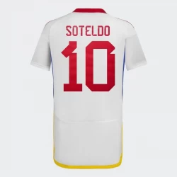 Soteldo #10 Venezuela Fodboldtrøjer Copa America 2024 Udebanetrøje Mænd