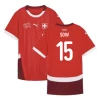 Sow #15 Schweiz Fodboldtrøjer EM 2024 Hjemmebanetrøje Mænd