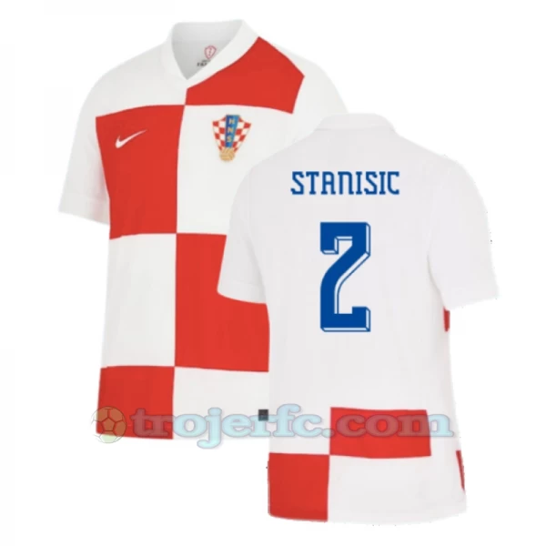 Stanisic #2 Kroatien Fodboldtrøjer EM 2024 Hjemmebanetrøje Mænd