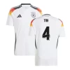 Tah #4 Tyskland Fodboldtrøjer EM 2024 Hjemmebanetrøje Mænd