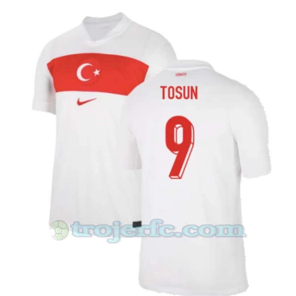 Tosun #9 Tyrkiet Fodboldtrøjer EM 2024 Hjemmebanetrøje Mænd
