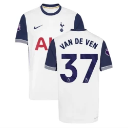 Tottenham Hotspur Van De Ven #37 Fodboldtrøjer 2024-25 Hjemmebanetrøje Mænd