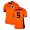 Van Basten #9 Holland Fodboldtrøjer EM 2024 Hjemmebanetrøje Mænd