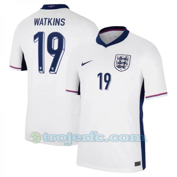 Watkins #19 England Fodboldtrøjer EM 2024 Hjemmebanetrøje Mænd