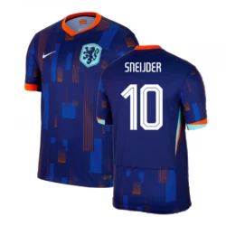 Wesley Sneijder #10 Holland Fodboldtrøjer EM 2024 Udebanetrøje Mænd