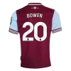 West Ham United Bowen #20 Fodboldtrøjer 2024-25 Hjemmebanetrøje Mænd