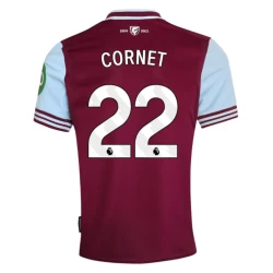 West Ham United Cornet #22 Fodboldtrøjer 2024-25 Hjemmebanetrøje Mænd