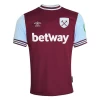 West Ham United Ings #18 Fodboldtrøjer 2024-25 Hjemmebanetrøje Mænd