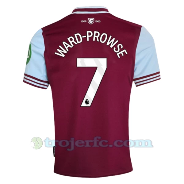 West Ham United Ward-Prowse #7 Fodboldtrøjer 2024-25 Hjemmebanetrøje Mænd