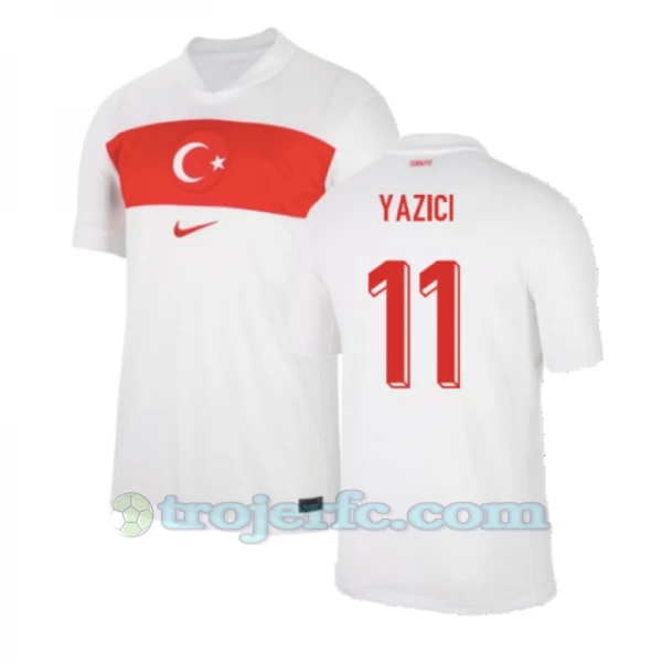 Yazici #11 Tyrkiet Fodboldtrøjer EM 2024 Hjemmebanetrøje Mænd